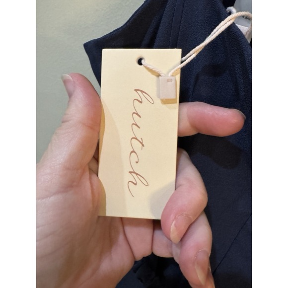 NWT Anthropologie Hutch Drop-Waist Maxi Dress $238 SIZE 4 Blue Belted - Picture 9 of 15